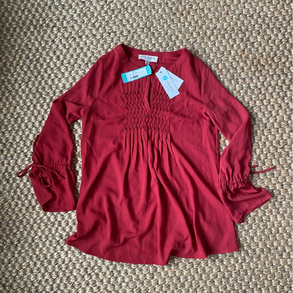 Skies Are Blue Maternity Top